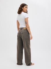 JJXX JXERIN BAGGY MW R207 JEANS DNM LN -Medium Brown Denim - 12273647
