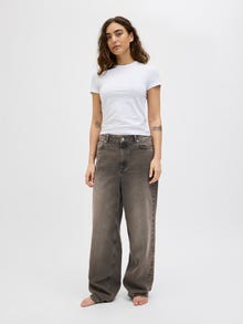 JJXX JXERIN BAGGY MW R207 JEANS DNM LN -Medium Brown Denim - 12273647