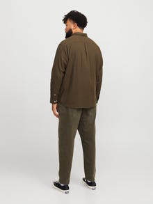 Jack & Jones Plus Size Wide Leg Fit Chino Hose -Olive Night - 12273816