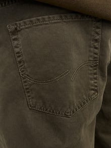 Jack & Jones Plus Size Wide Leg Fit Chino Hose -Olive Night - 12273816