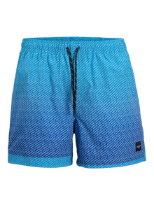 Jack & Jones Klasikinis kirpimas Maudymosi šortai Mini -Scuba Blue - 12273868
