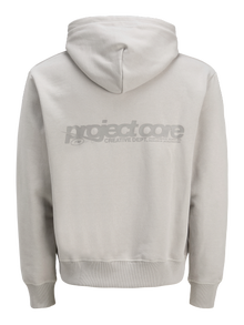 Jack & Jones Rückenprint Kapuzenpullover -Paloma - 12273915