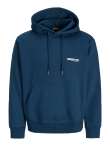 Jack & Jones Backprintet Hoodie -Titan - 12273915