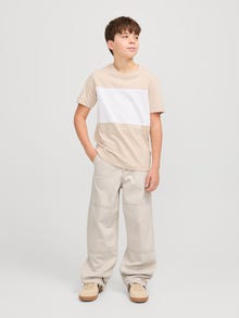 Jack & Jones Pantalones de pernera ancha Corte baggy Junior -Moonbeam - 12273943