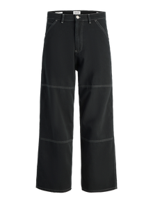 Jack & Jones Pantalones de pernera ancha Junior -Black - 12273943