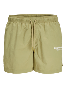 Jack & Jones Klasikinis kirpimas Maudymosi šortai -Cedar - 12273986