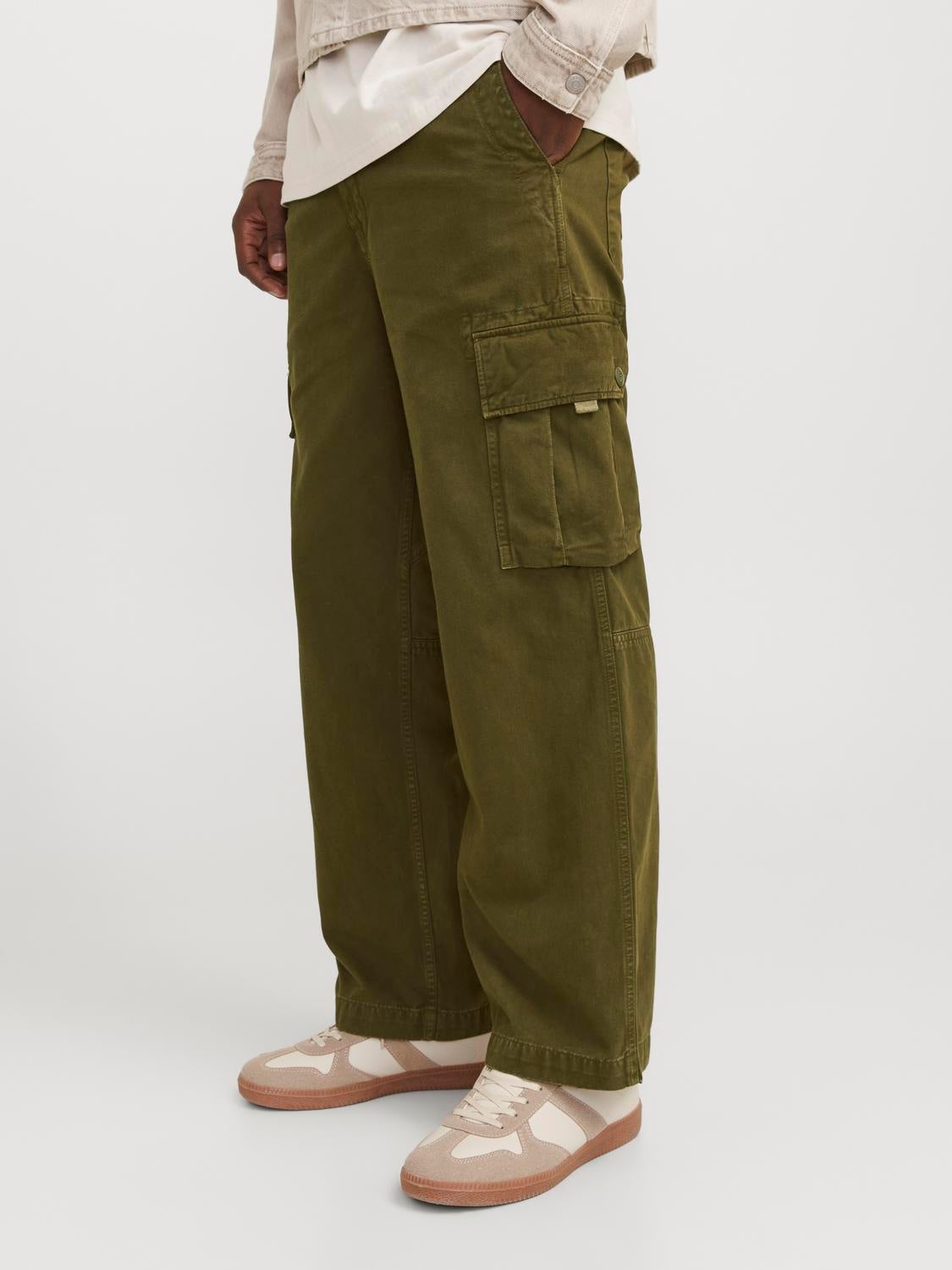 Wide Leg Fit Cargo-hose