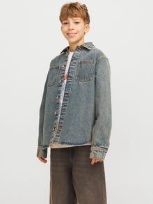 Jack & Jones Džinsiniai marškiniai Jaunimui -Faded Denim - 12274221