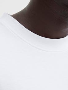 Jack & Jones T-shirt Impression arrière Col rond CNZ -White - 12274242
