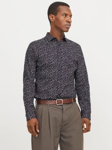 Jack & Jones Slim Fit Skjorta -Night Sky - 12274381