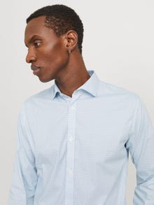 Jack & Jones Priglundantis kirpimas Marškiniai -Chambray Blue - 12274381