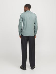 Jack & Jones Priglundantis kirpimas Marškiniai -Stormy Sea - 12274381