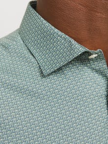Jack & Jones Priglundantis kirpimas Marškiniai -Stormy Sea - 12274381