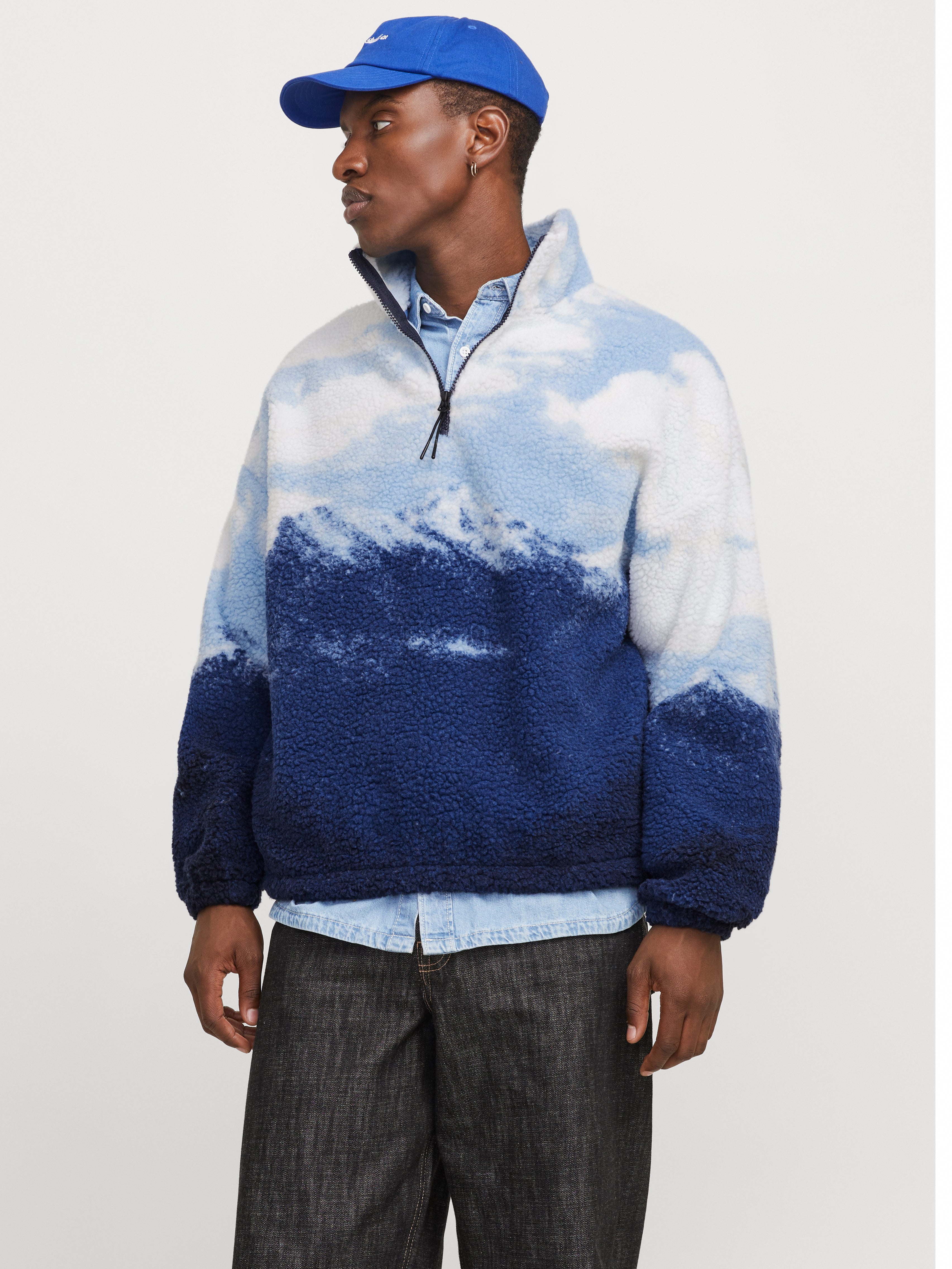 Teddy fleece pullover online