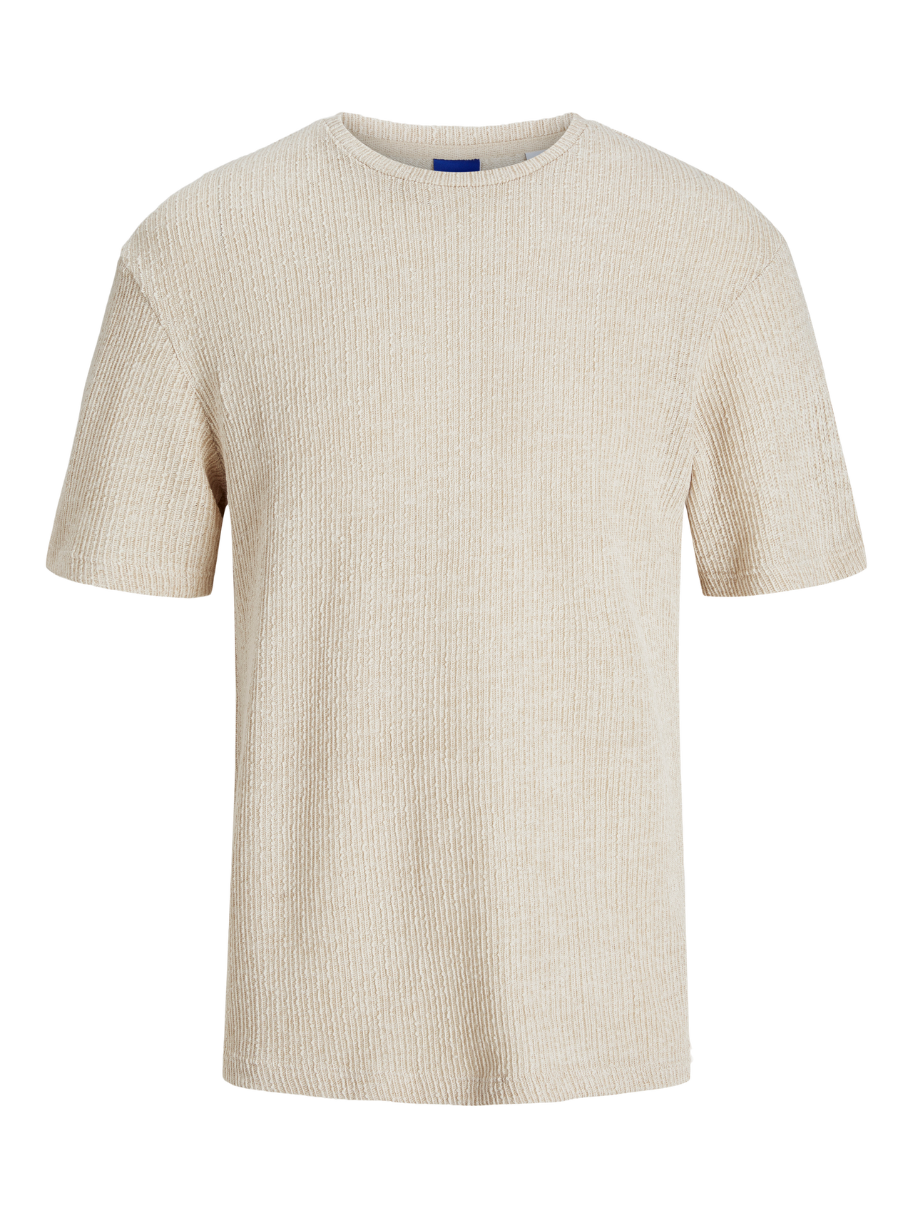 Jack & Jones Tryck Rundringning T-shirt -Ecru - 12274493