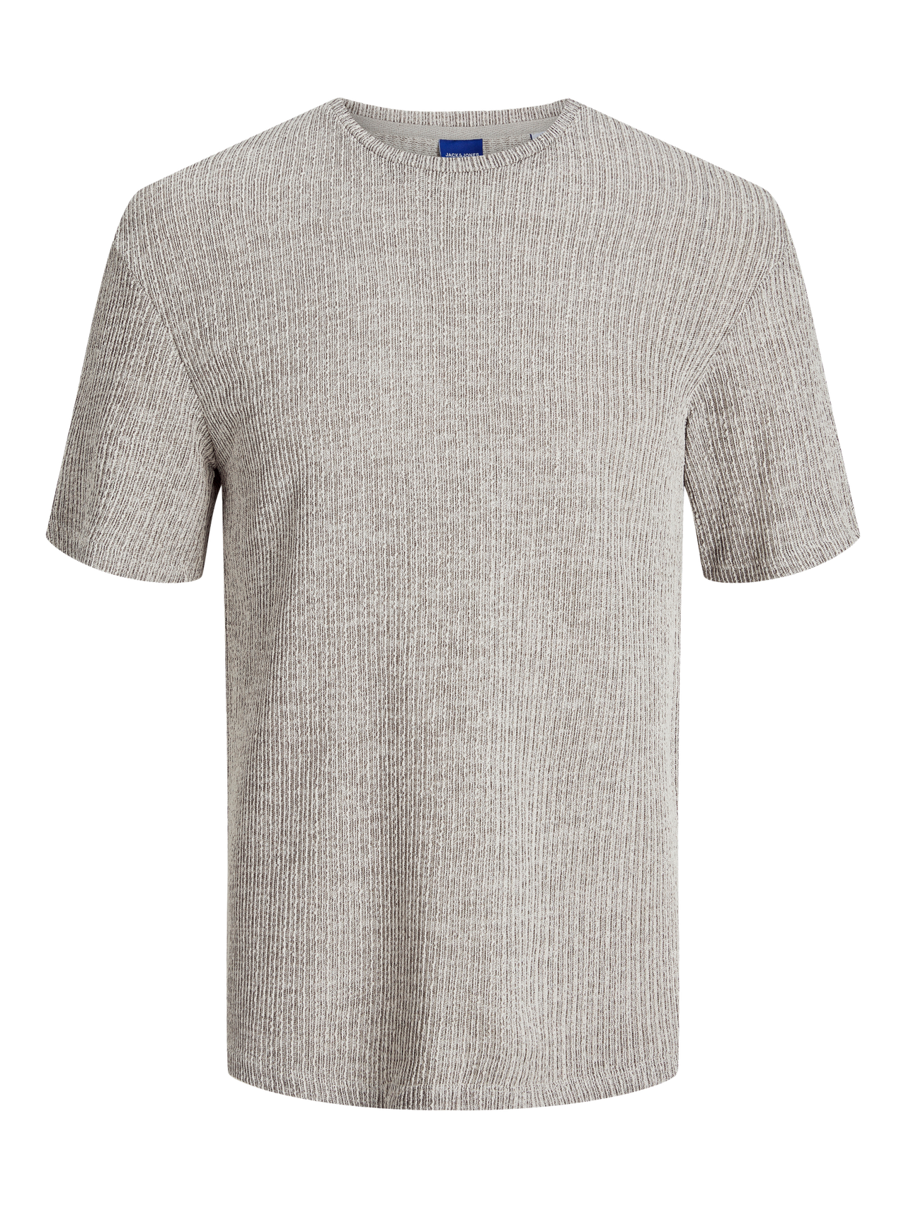 Jack & Jones Bedrukt Ronde hals T-shirt -Silver Lining - 12274493