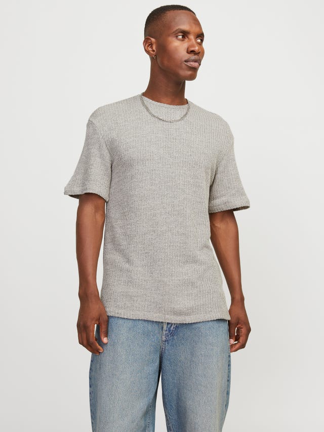 Jack & Jones Bedrukt Ronde hals T-shirt - 12274493