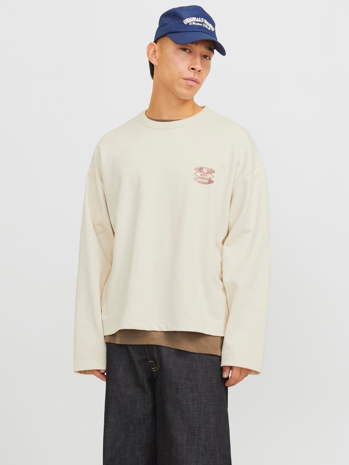 Rückenprint Sweatshirt