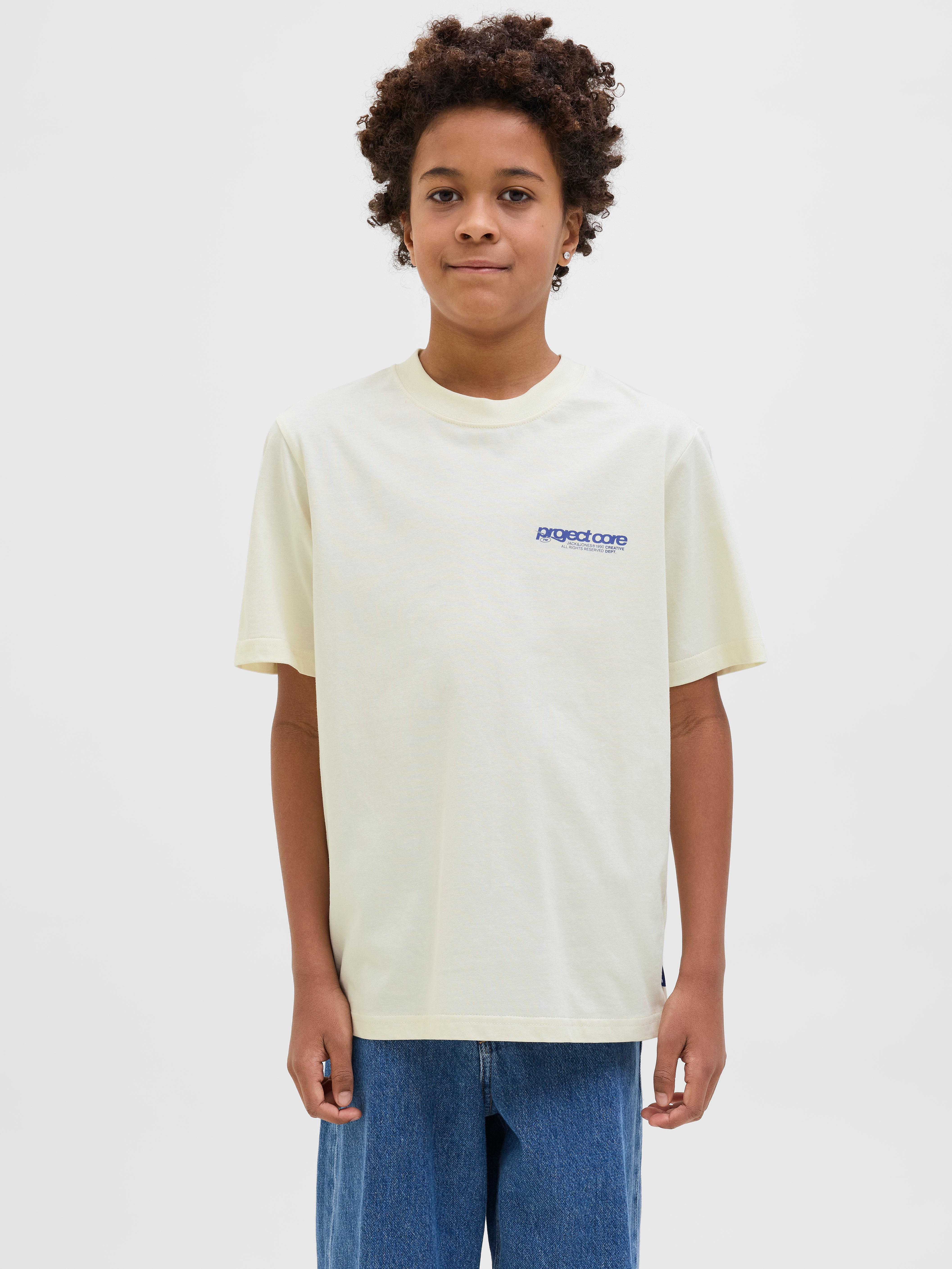 Einfarbig T-shirt Junior