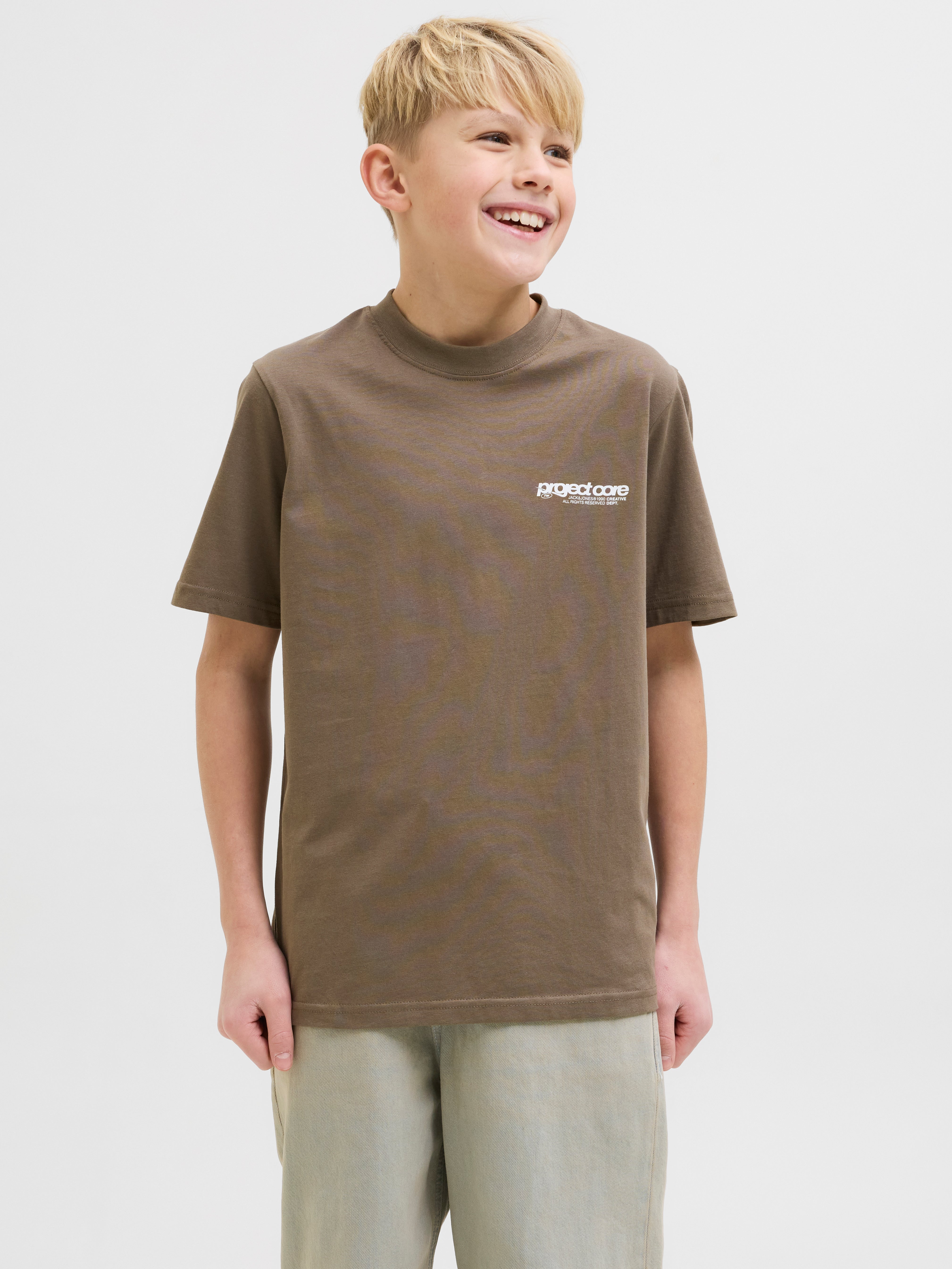 Einfarbig T-shirt Junior