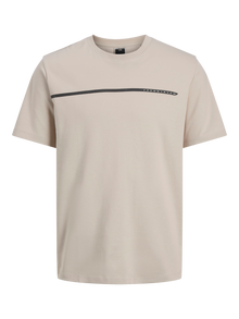Jack & Jones Z logo T-shirt Junior -Moonbeam - 12274610