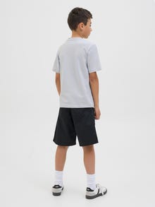 Jack & Jones Logo T-shirt Junior -Gray Dawn - 12274610