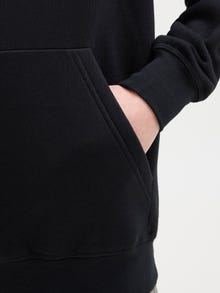Jack & Jones Back printet Hættetrøje Junior -Black - 12274612