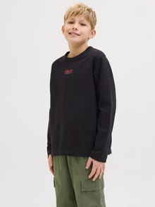 Jack & Jones Felpa Stampato Junior -Black - 12274618