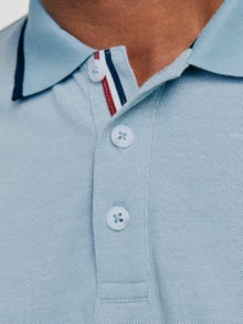 Jack & Jones Vienspalvis Polo kaklas Marškinėliai -Ashley Blue - 12274681