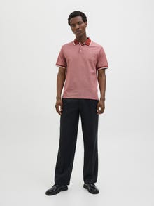 Jack & Jones Vienspalvis Polo kaklas Marškinėliai -Tandoori Spice - 12274681