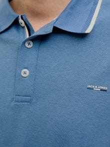 Jack & Jones Plain Polo T-shirt -Quiet Harbor - 12274681