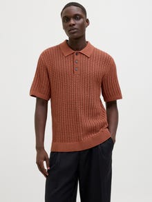 Jack & Jones Camicia polo -Redwood Burl - 12274685