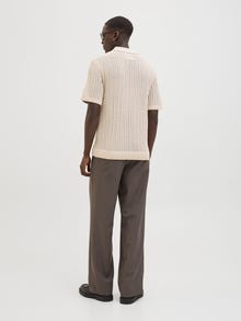 Jack & Jones Vienspalvis Polo -Whitecap Gray - 12274685