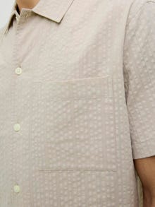 Jack & Jones Relaxed Fit Shirt -Silver Lining - 12274745