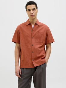 Jack & Jones Chemise Relaxed Fit -Redwood Burl - 12274745