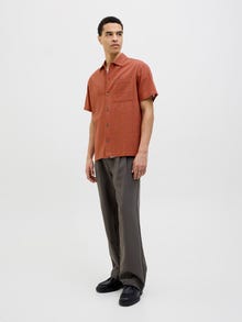 Jack & Jones Chemise Relaxed Fit -Redwood Burl - 12274745