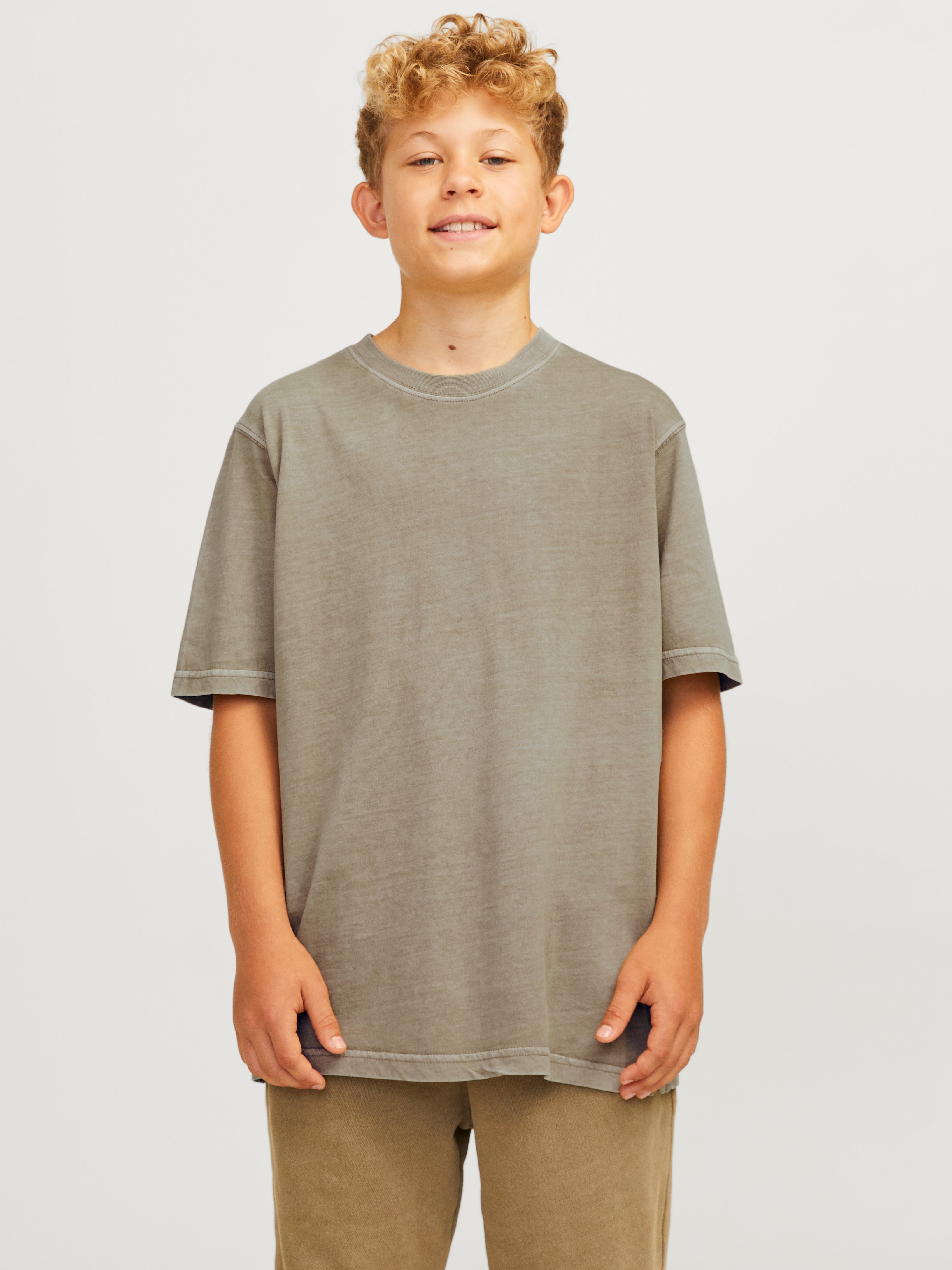 Einfarbig T-shirt Junior