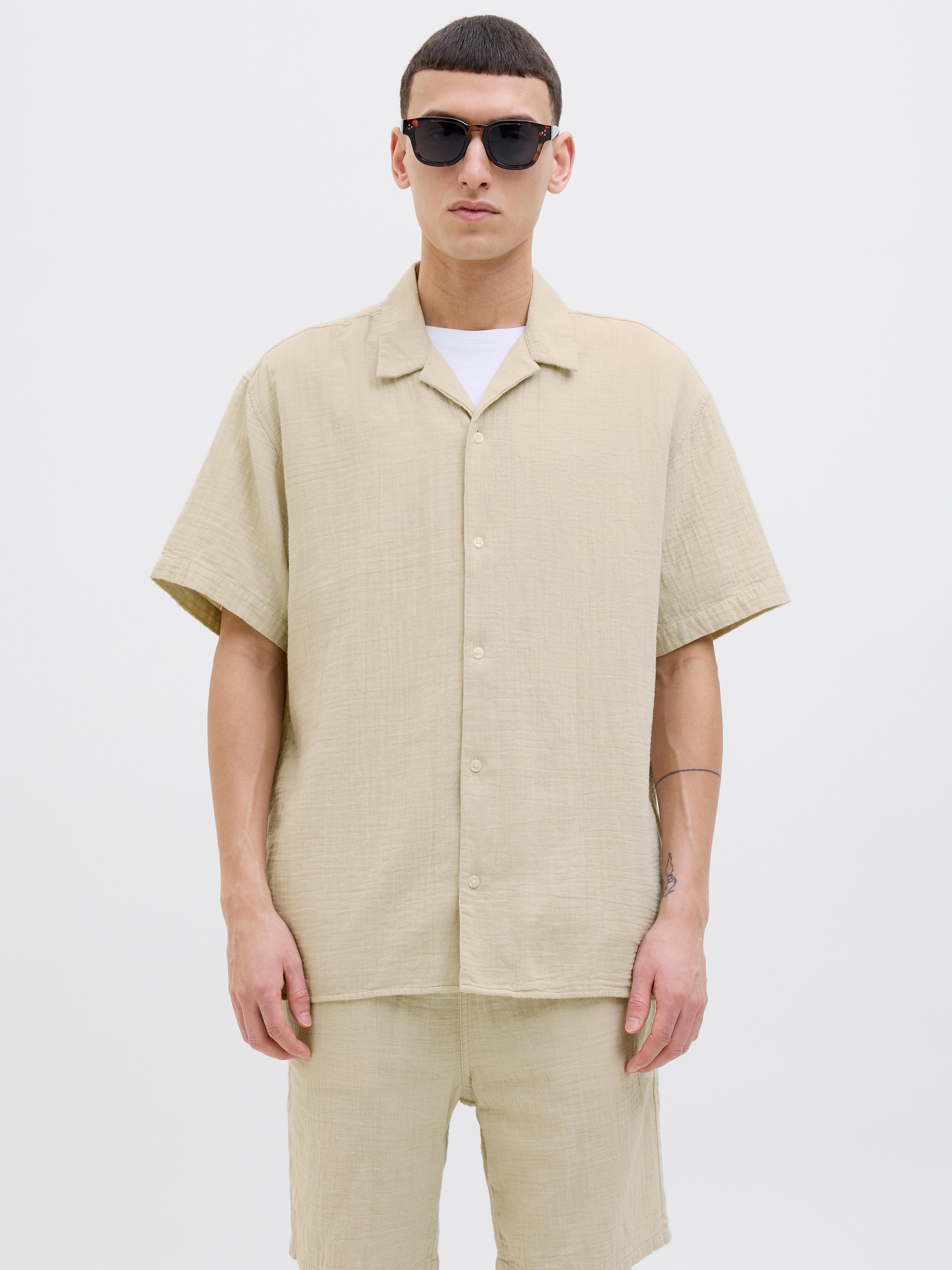 Relaxed Fit Hawaii-hemd