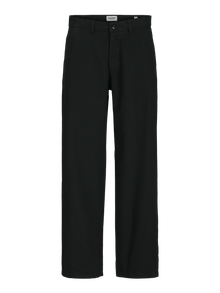 Jack & Jones Wide Leg Fit Chinobukser -Black - 12274809
