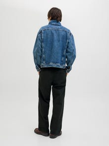 Jack & Jones Wide Leg Fit Chinobukser -Black - 12274809