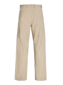 Jack & Jones Luźno dopasowane Spodnie bojówki -Crockery - 12274820