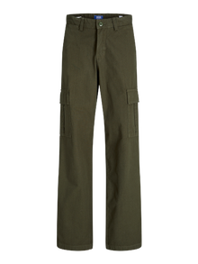 Jack & Jones Calças de perna larga Junior -Olive Night - 12274834