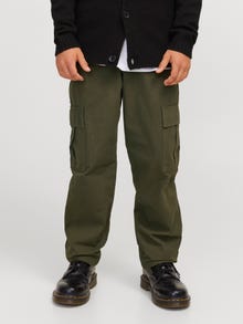 Jack & Jones Calças de perna larga Junior -Olive Night - 12274834