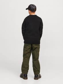 Jack & Jones Calças de perna larga Junior -Olive Night - 12274834