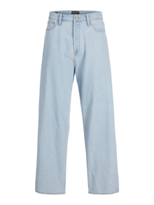 Jack & Jones JJIRON JJORIGINAL SQ 738 LN JNR Jeansy o kroju baggy Junior -Blue Denim - 12274844