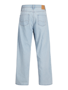 Jack & Jones JJIRON JJORIGINAL SQ 738 LN JNR Jeansy o kroju baggy Junior -Blue Denim - 12274844