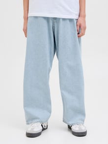 Jack & Jones JJIRON JJORIGINAL SQ 738 LN JNR Jeansy o kroju baggy Junior -Blue Denim - 12274844