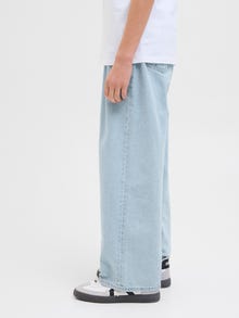Jack & Jones JJIRON JJORIGINAL SQ 738 LN JNR Jeansy o kroju baggy Junior -Blue Denim - 12274844