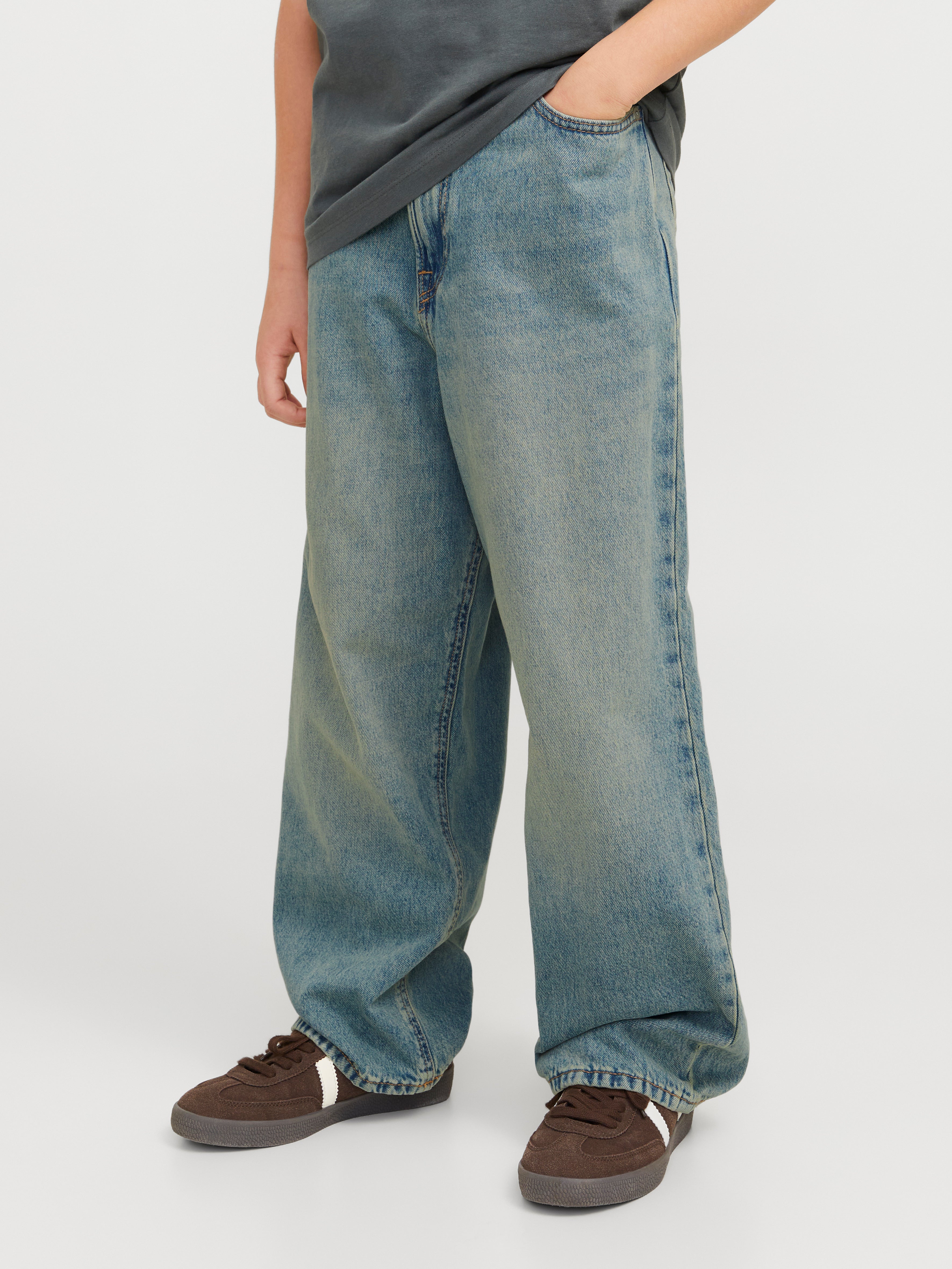 Jjiron Jjoriginal Mf 325 Ln Jnr Baggy Fit Jeans Junior