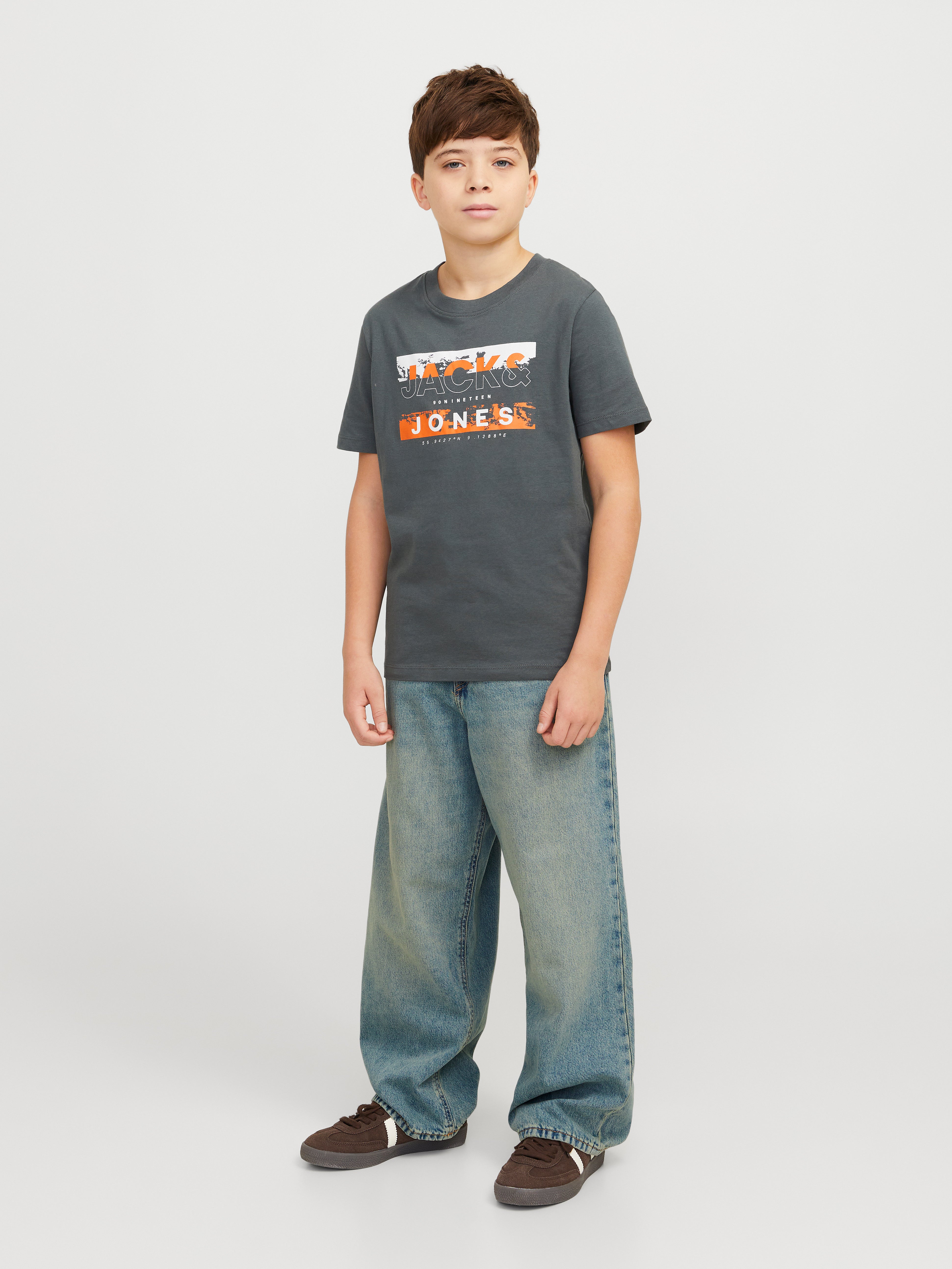 JJIRON JJORIGINAL MF 325 LN JNR Baggy fit jeans Junior Medium